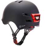 Casque  YOUIN avec LED avant et arrière couleur noire Casque  YOUIN avec LED avant et arrière couleur noire