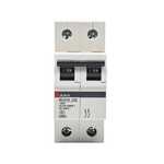 Disjoncteur BH-D6 2P 20A TYPE C N Courbe C. 6kA Disjoncteur BH-D6 2P 20A TYPE C N Courbe C. 6kA