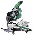 Scie radiale Hikoki  avec laser 1100 W 216 mm C3610DRAW4 à onglet