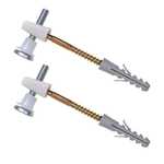 Kit de fixation WC horizontal 2 unités (Fer)