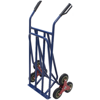 Chariot diable d'entrepôt d'escaliers acier 150 kg MADER