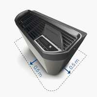 Pompe à Chaleur 12.04 kw Zodiac Z400 MD7 IQ-AG (R410A) beige Aluminium