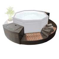 Mobilier  8 modules pour Spa portable NETSPA OCTOPUS 6 places 4 adultes + 2 enfants