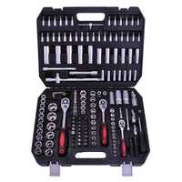Conjunto de soquetes 171 PCS (1/4 'e 3/8' e 1/2 ') - Kraftmax Professional Tool KF-171