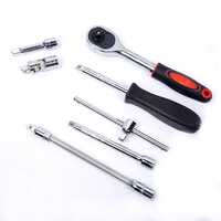 Conjunto de soquetes 171 PCS (1/4 'e 3/8' e 1/2 ') - Kraftmax Professional Tool KF-171