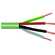 Câble électrique vert souple 4 x 1,5. longueur 50 métres