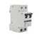 Disjoncteur BH-D6 2P 20A TYPE C N Courbe C. 6kA