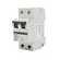 Disjoncteur BH-D6 2P 25A TYPE C N Courbe C. 6kA