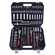 Conjunto de soquetes 171 PCS (1/4 'e 3/8' e 1/2 ') - Kraftmax Professional Tool KF-171
