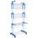 Estendal dobrável com rodas - Azul - Herzberg HG-8034BLU
