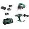 Pack perceuse + scie sauteuse à batterie HIKOKI Batterie 18 V.