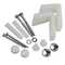 kit de fixation WC 2 pièces fixations latérales