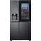 Réfrigérateur Américain LG GSXV91MCAE 635 litres Et Noir Mat