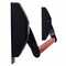 Cadeado Tesa Antipanico 1970 / 90x8 preto e vermelho